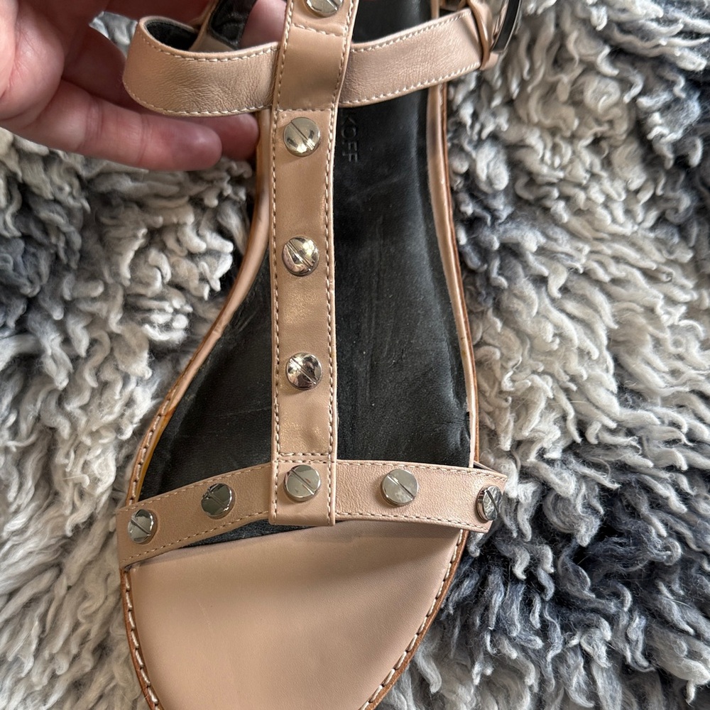 ⭐️3/$25⭐️ Rebecca minkoff studded gladiator flat Sandals for Women - Picture 4 of 6